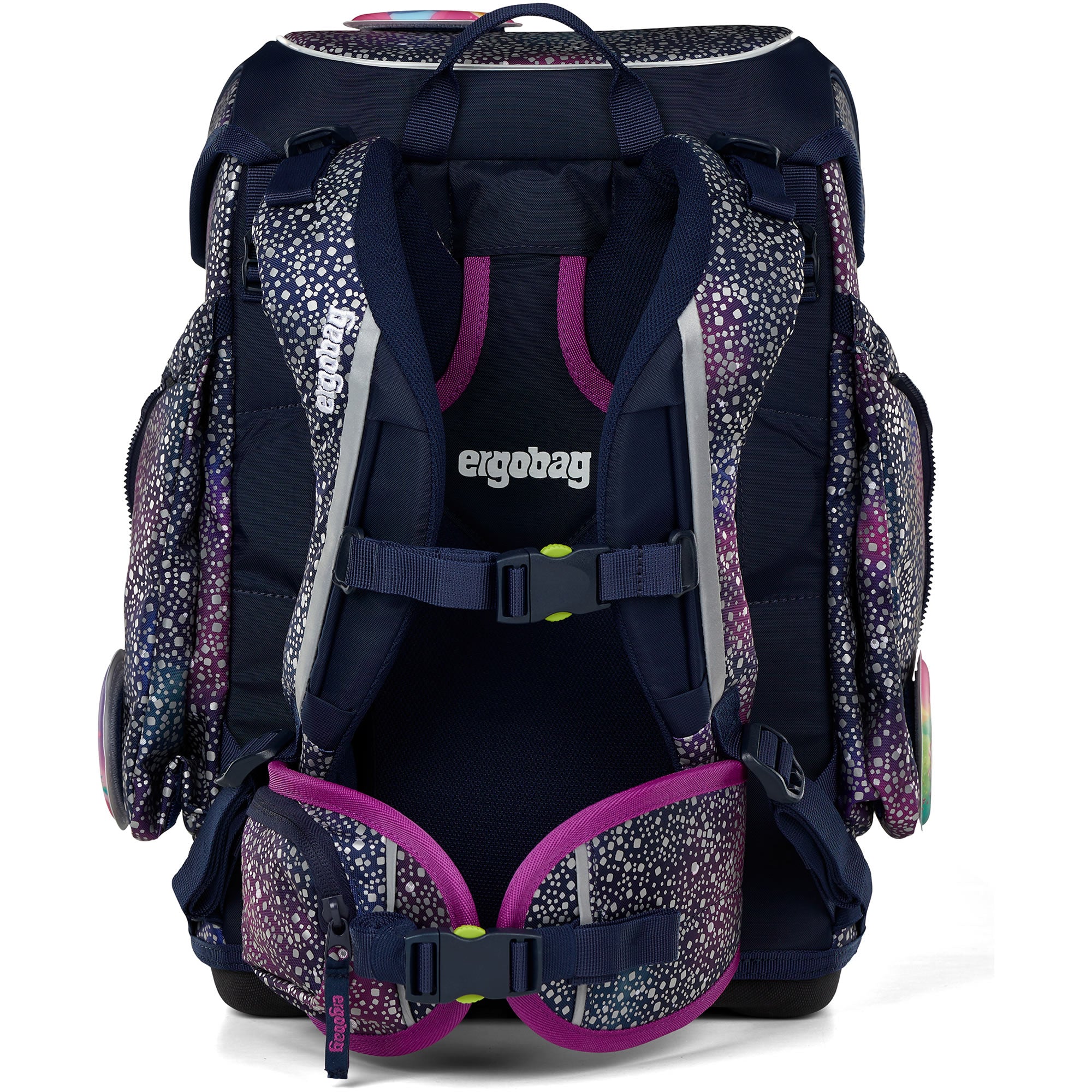 Ergobag Cubo Schulranzen Bärlaxy – Set 5-tlg.