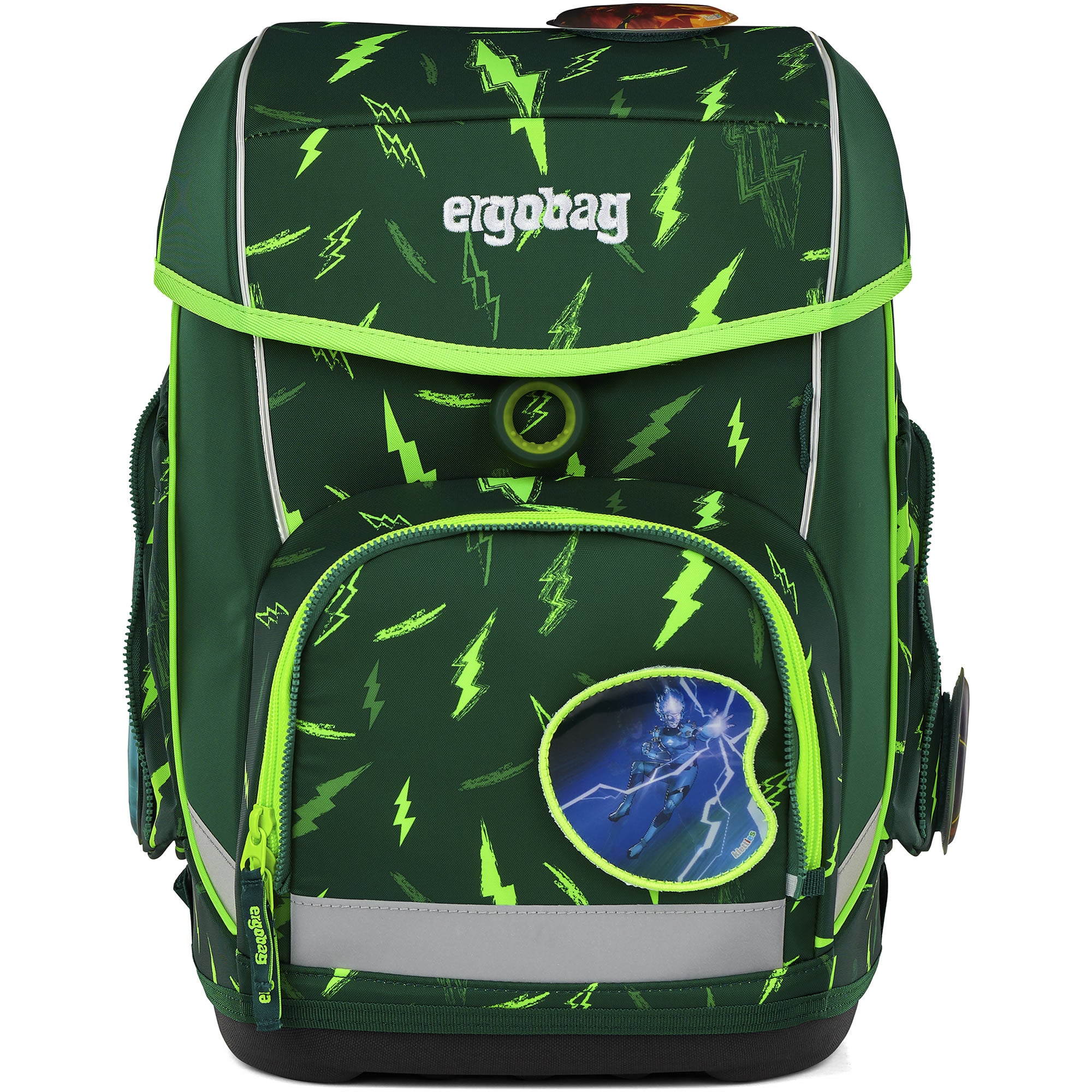 Ergobag Cubo Schulranzen Bärtastisch – Set 5-tlg.