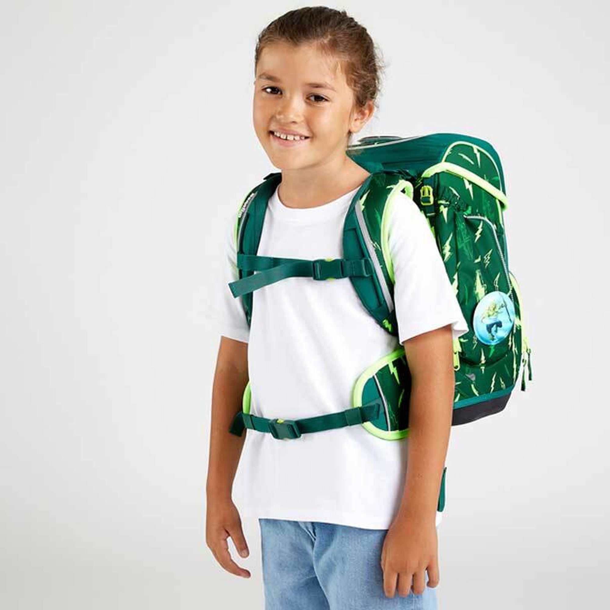 Ergobag Cubo Schulranzen Bärtastisch – Set 5-tlg.