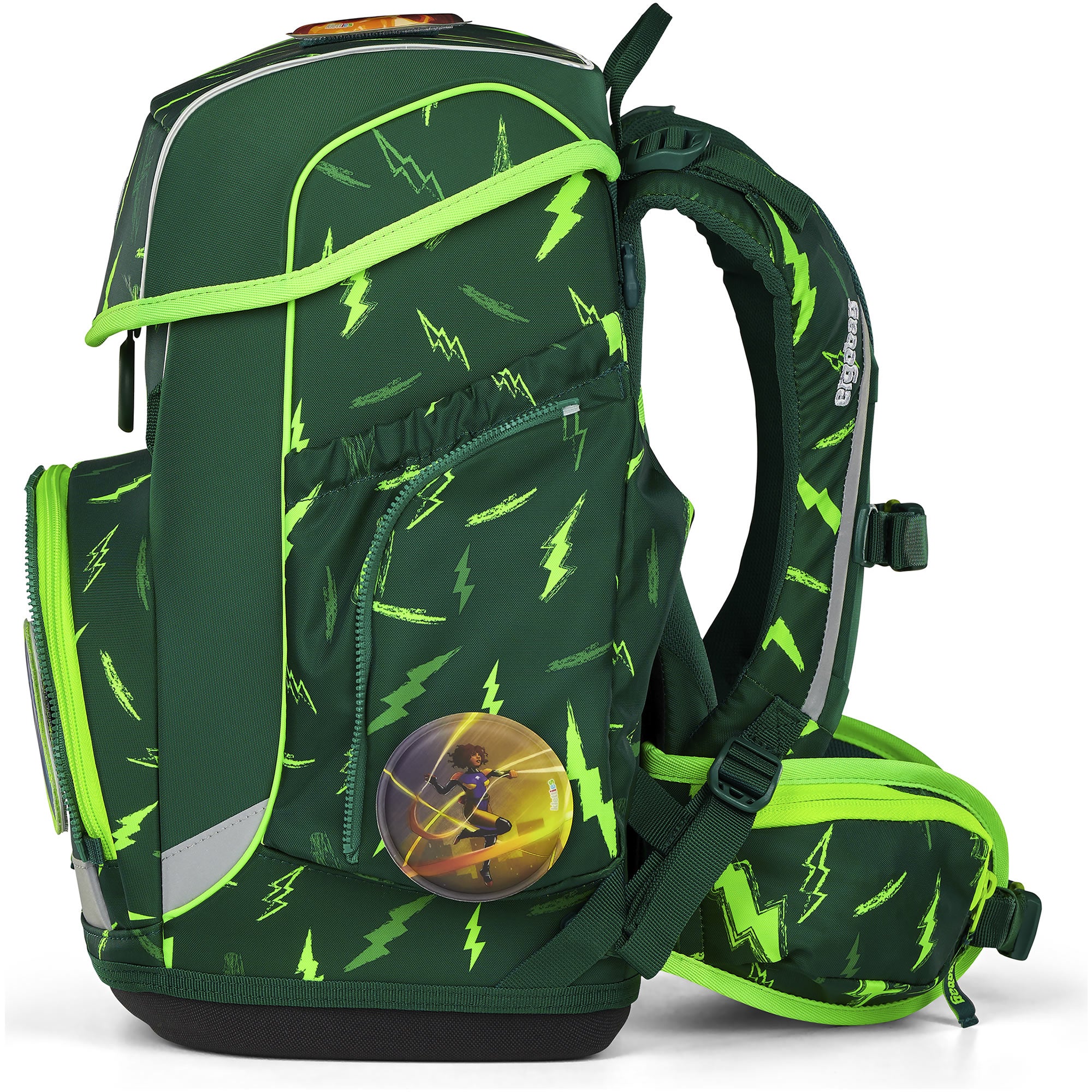 Ergobag Cubo Schulranzen Bärtastisch – Set 5-tlg.