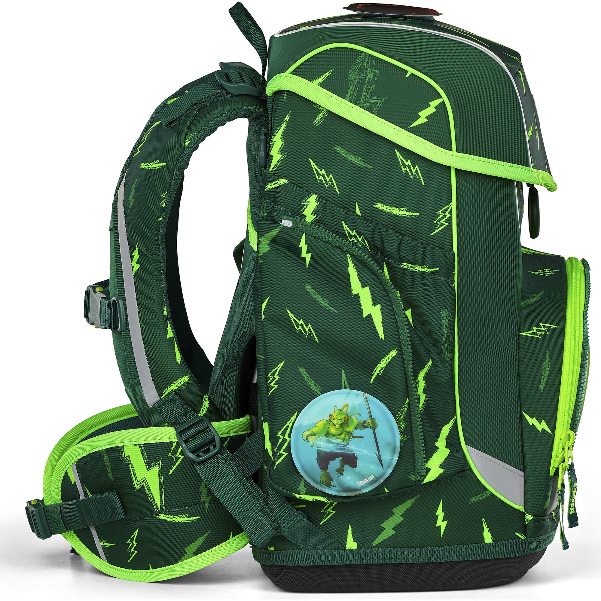 Ergobag Cubo Schulranzen Bärtastisch – Set 5-tlg.