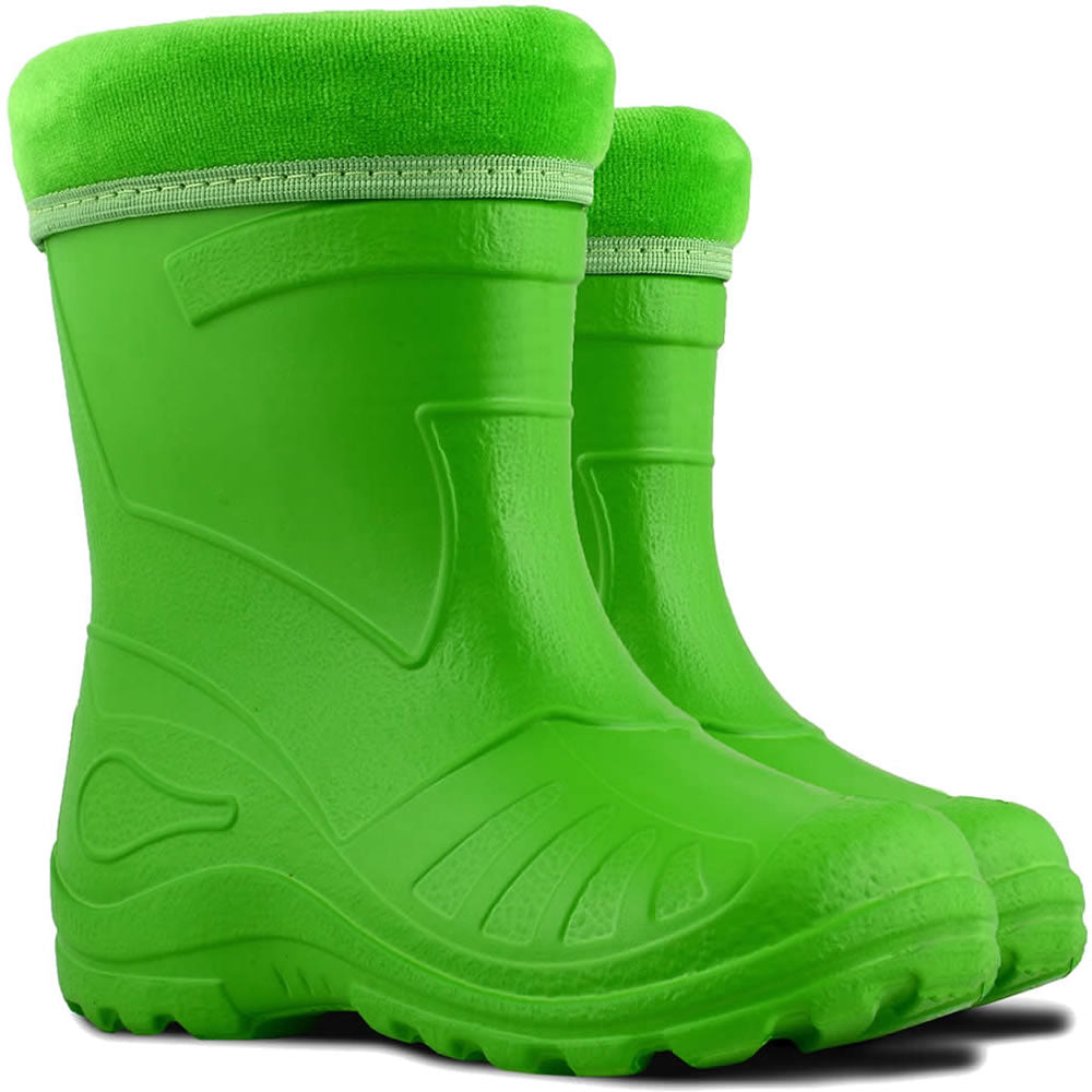 KOLMAX super light Eva children's rubber boots lined