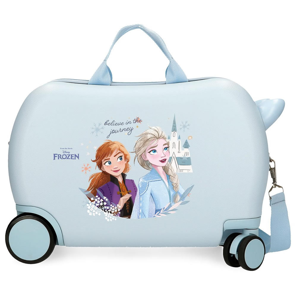 Frozen Sitzkoffer Kinder Hartschalen Koffer Ziehkoffer Anna Elsa