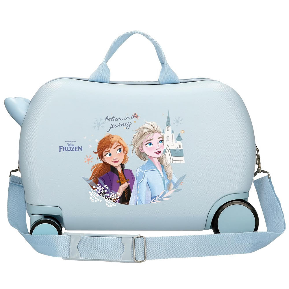 Frozen Sitzkoffer Kinder Hartschalen Koffer Ziehkoffer Anna Elsa