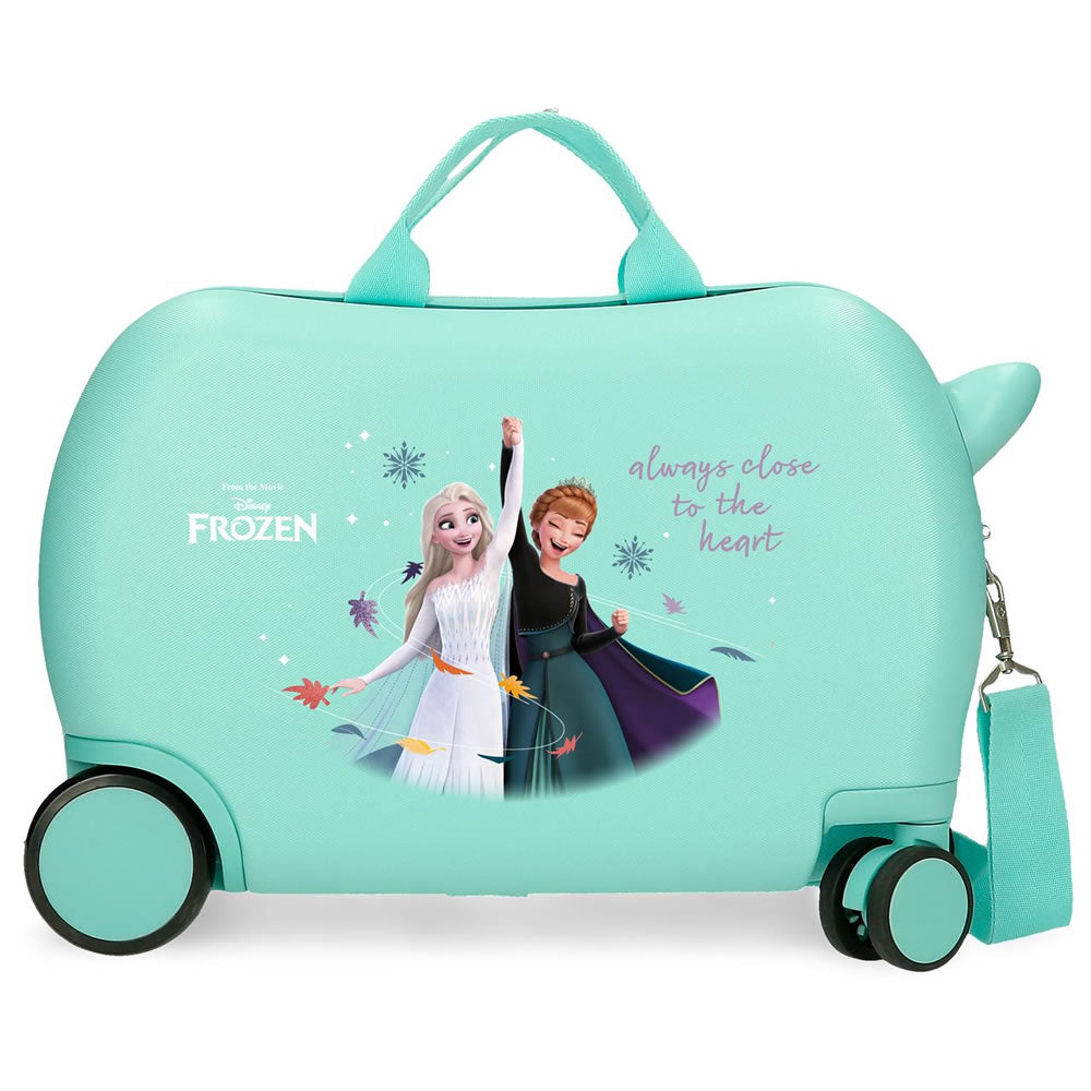 Frozen Sitzkoffer Kinder Hartschalen Koffer Ziehkoffer Anna Elsa