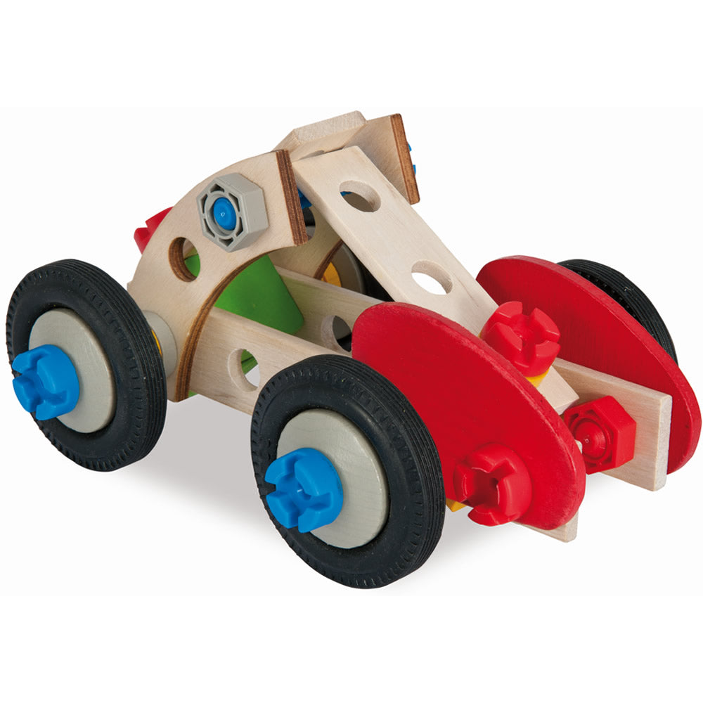 Eichhorn Heros Constructor Rennauto Holzspielzeug 100039016