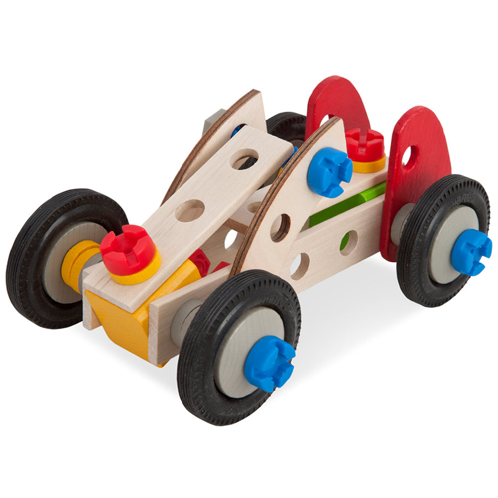 Eichhorn Heros Constructor Rennauto Holzspielzeug 100039016