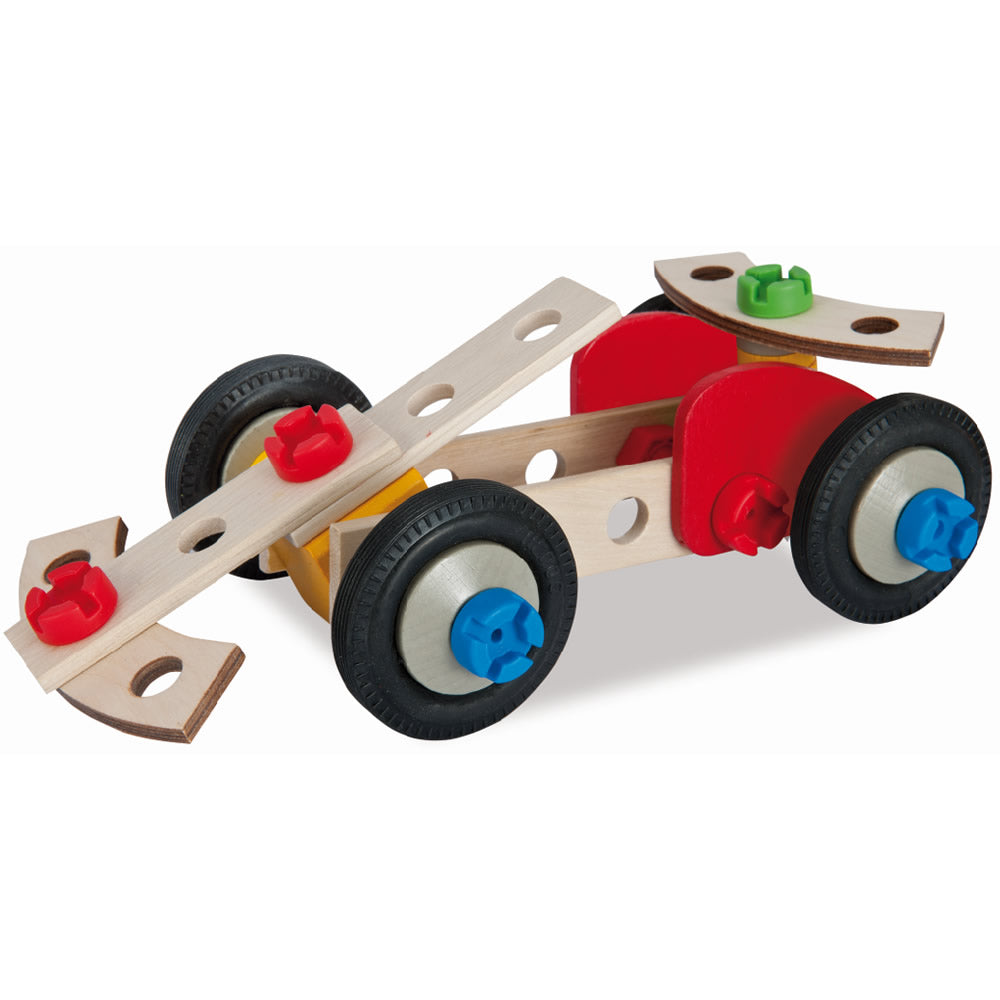 Eichhorn Heros Constructor Rennauto Holzspielzeug 100039016