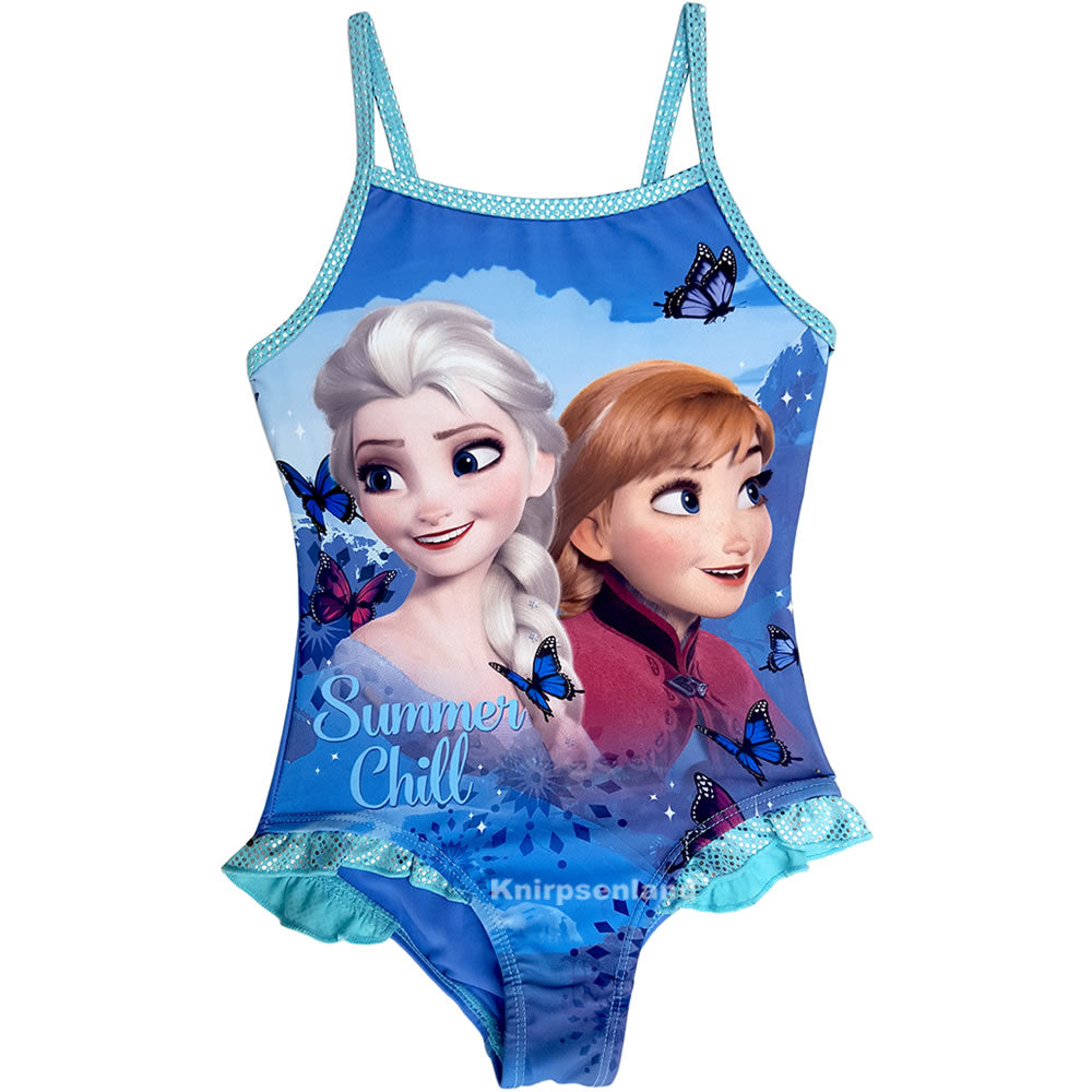 Kinder Badeanzug Frozen Elsa Anna