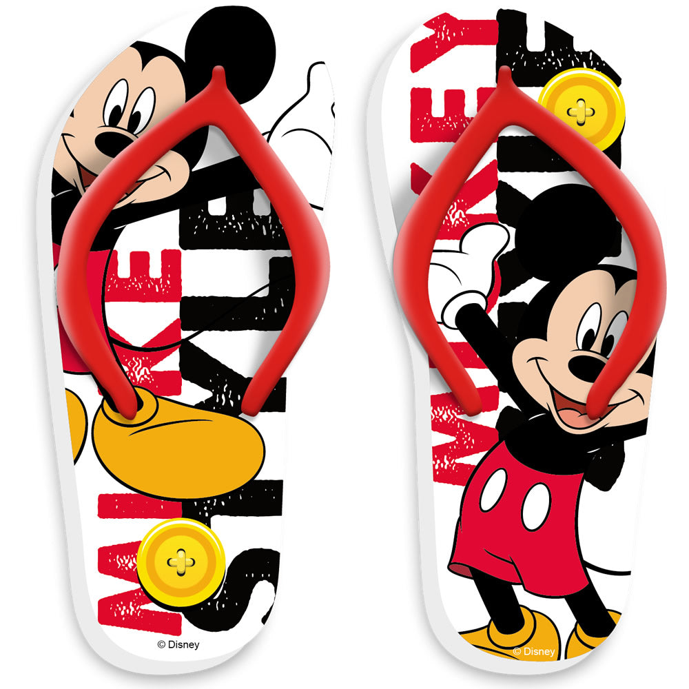 Mickey Maus Flip Flops Badelatschen Zehentrenner Kinder