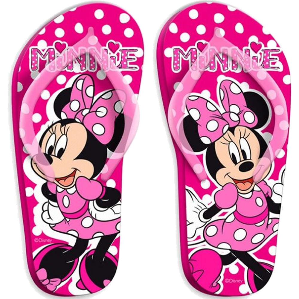 Minnie Maus Flip Flops Badelatschen Zehentrenner Mädchen