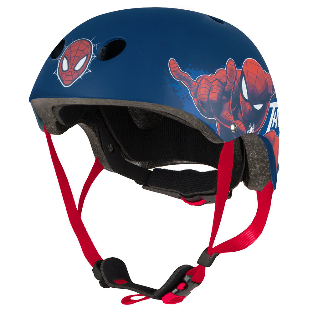 Spider-Man Fahrradhelm Skater Kinder Helm BMX verstellbar 52 - 56 cm