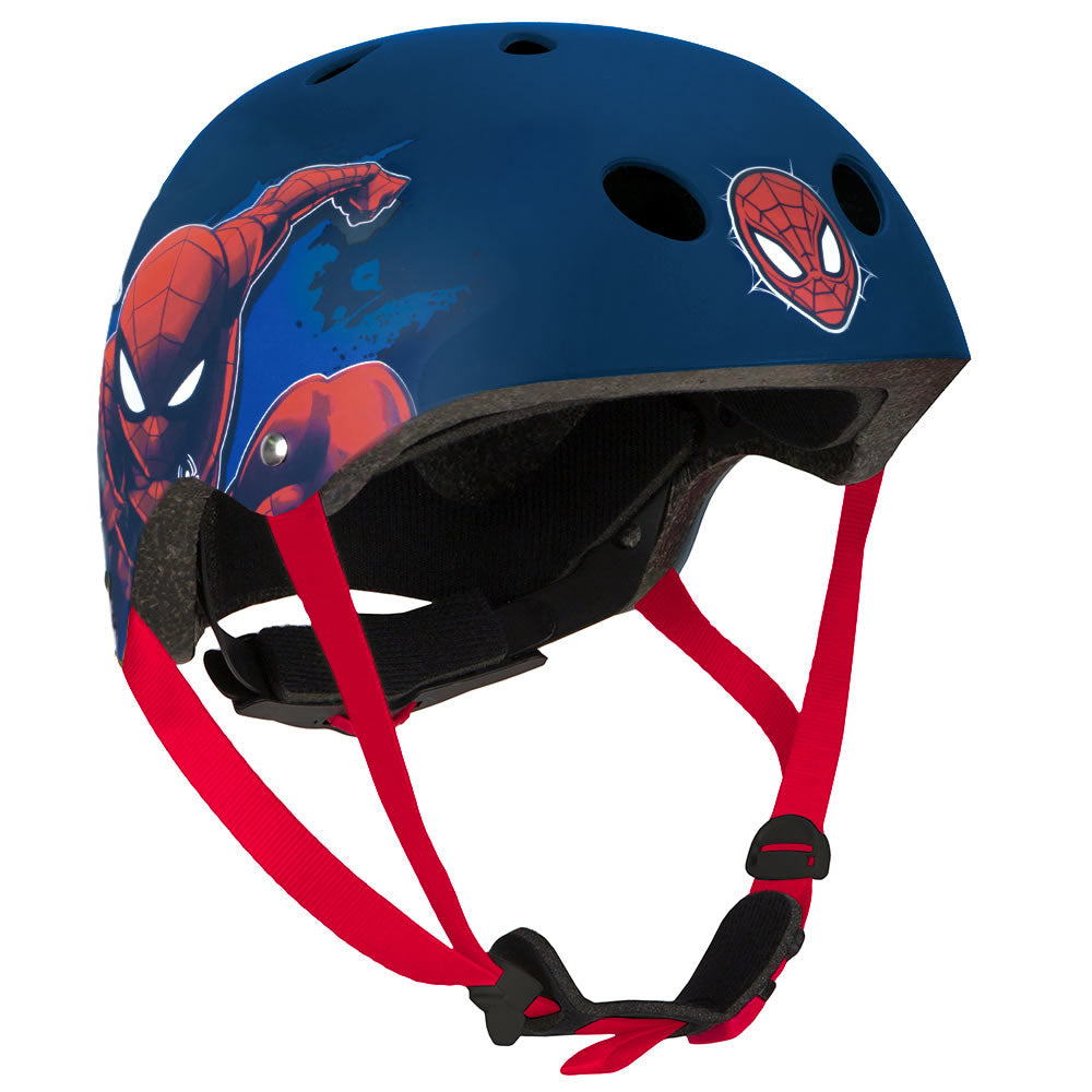 Spider-Man Fahrradhelm Skater Kinder Helm BMX verstellbar 52 - 56 cm