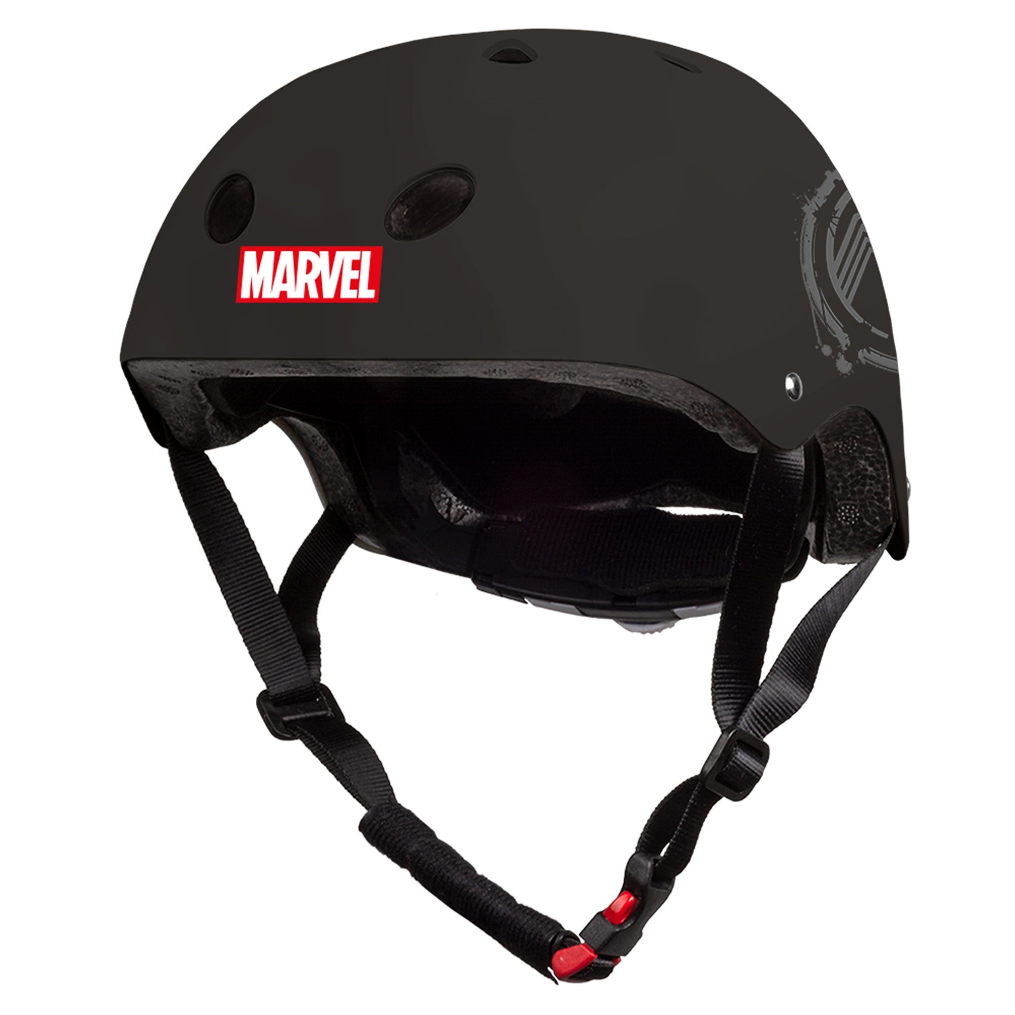 Marvel Venom Skaterhelm Kinder – Fahrradhelm verstellbar 52–56 cm Schwarz