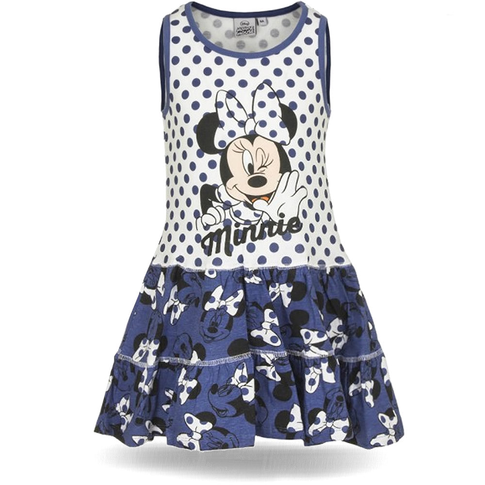 Minnie Maus Kleid Mädchen Kinder Sommerkleid Disney