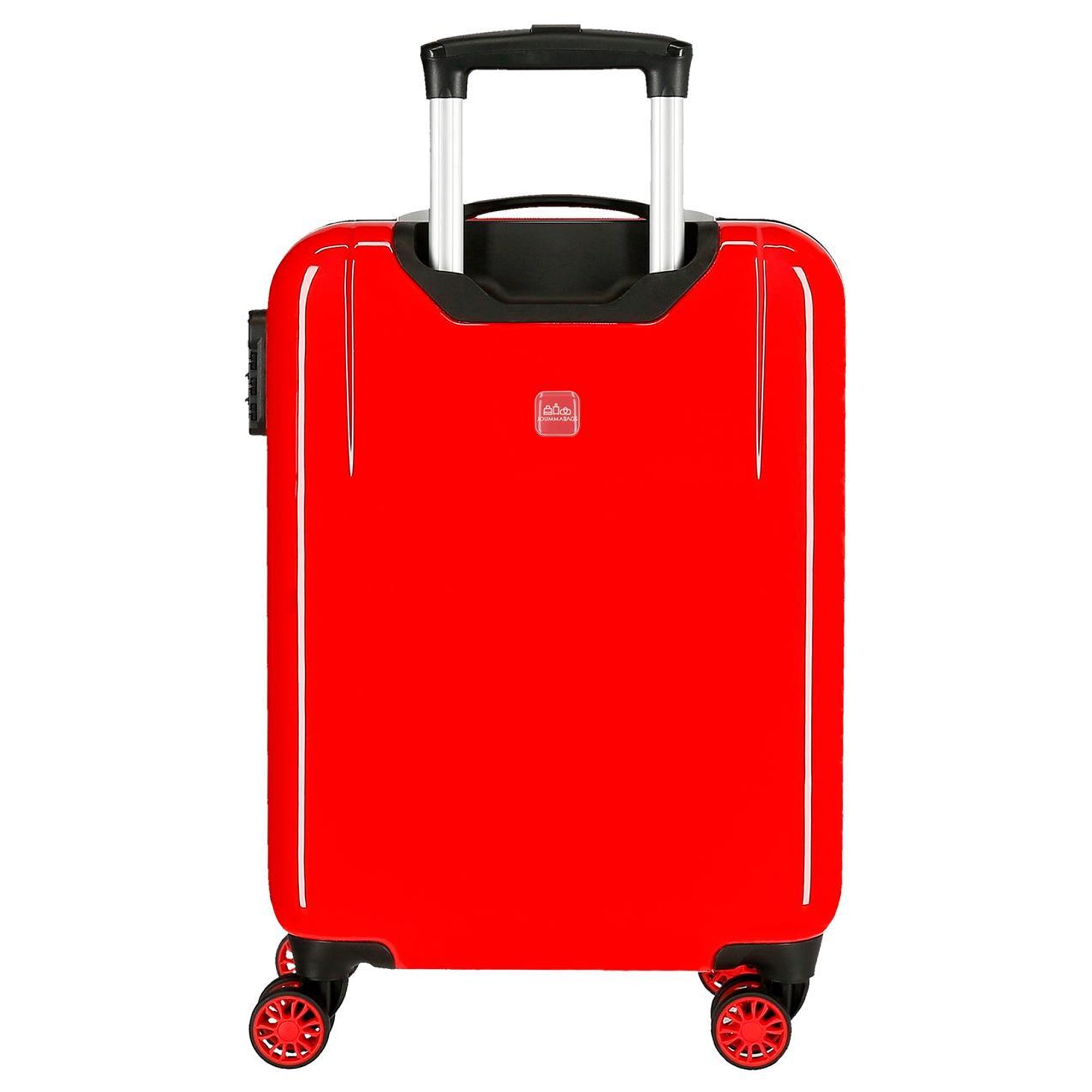 Cars Kinderkoffer Trolley 50 cm – Disney Lightning McQueen Hartschalenkoffer Rot