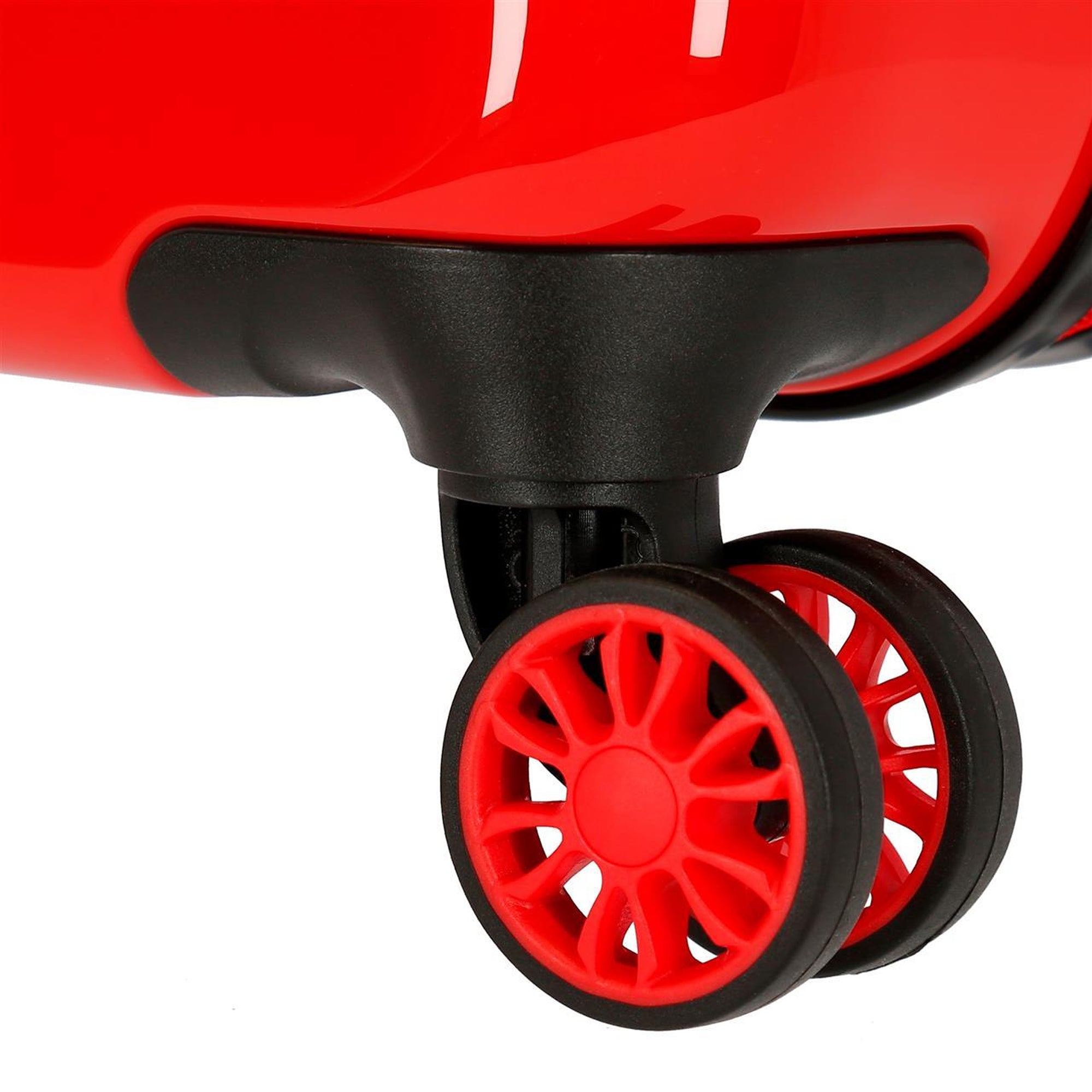 Cars Kinderkoffer Trolley 50 cm – Disney Lightning McQueen Hartschalenkoffer Rot
