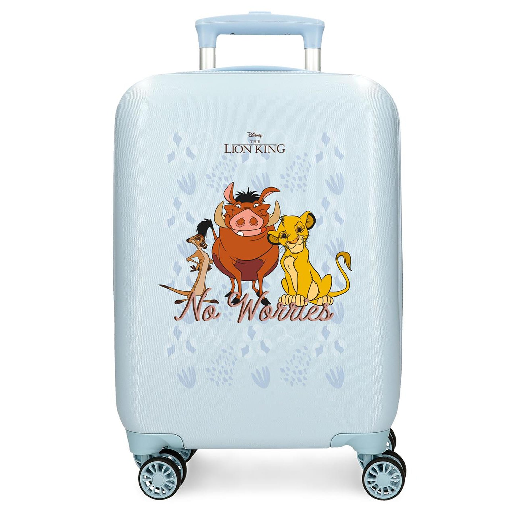 König der Löwen Kinderkoffer Hellblau – Disney Trolley 50 cm