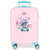 Stitch Kinder Koffer Trolley 50 cm – Hartschale Rosa „Love You