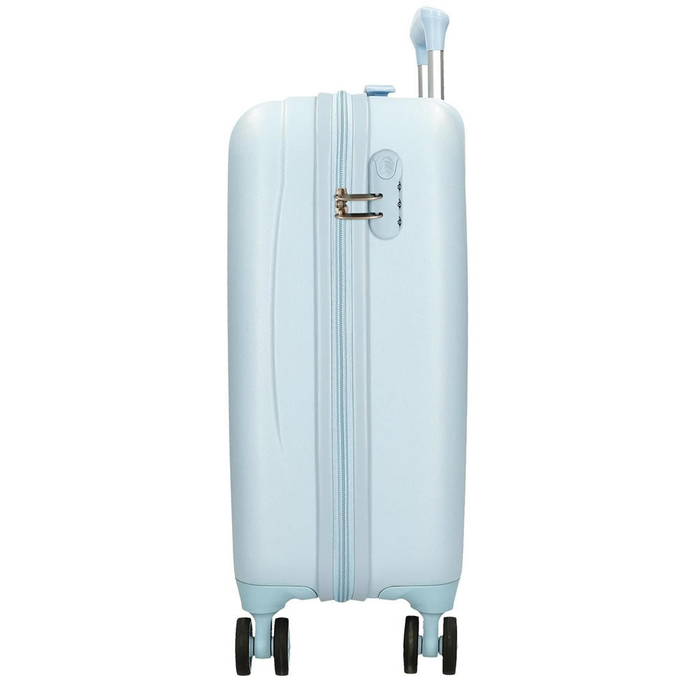 Minnie Mouse Kinder Koffer Trolley 50 cm – Hartschale Hellblau