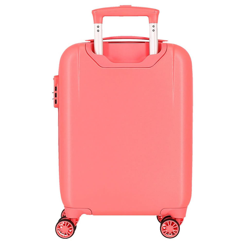 Bambi Kinder Koffer Trolley 50 cm – Hartschale Rosa „Besties Forever“