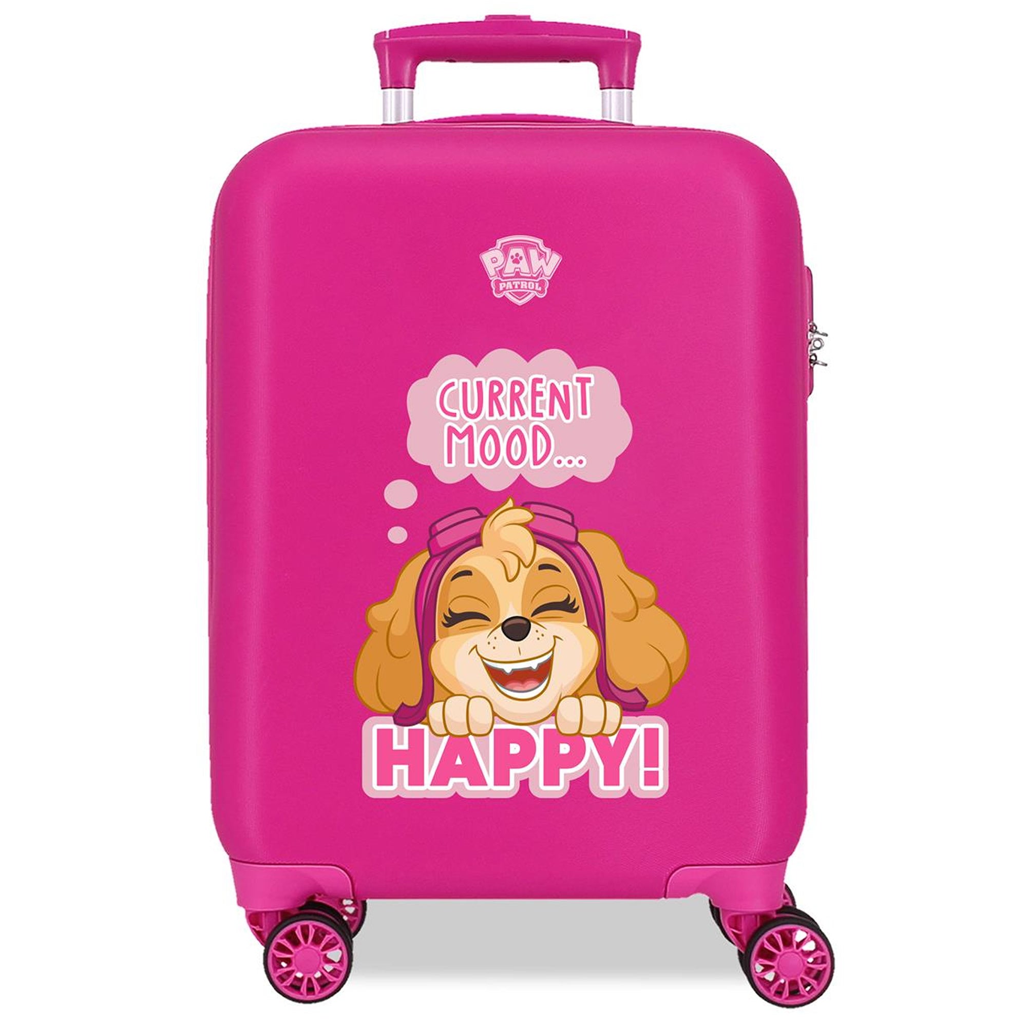 Paw Patrol Skye Kinder Koffer Trolley 50 cm – Hartschale Pink
