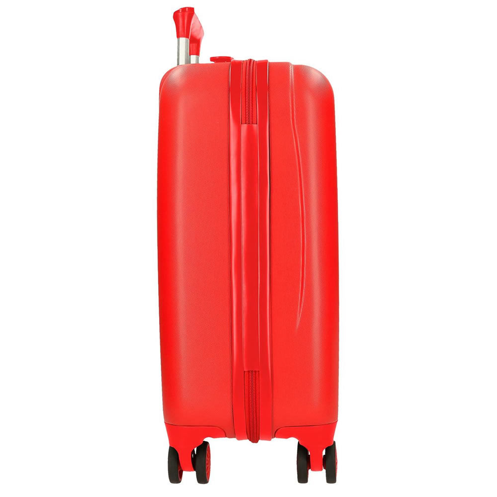 Spider-Man Kinder Koffer Trolley 50 cm – Hartschale Rot