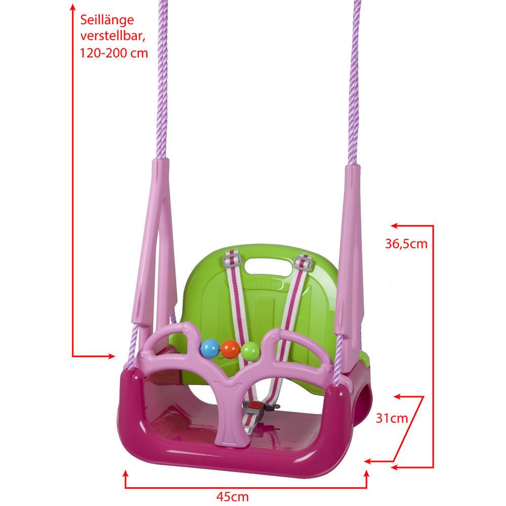 BabyGo Kinder Schaukel Doremi 3 in 1