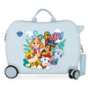 Paw Patrol Sitzkoffer Kinder – Hartschalen Ziehkoffer 34 L | Hellblau