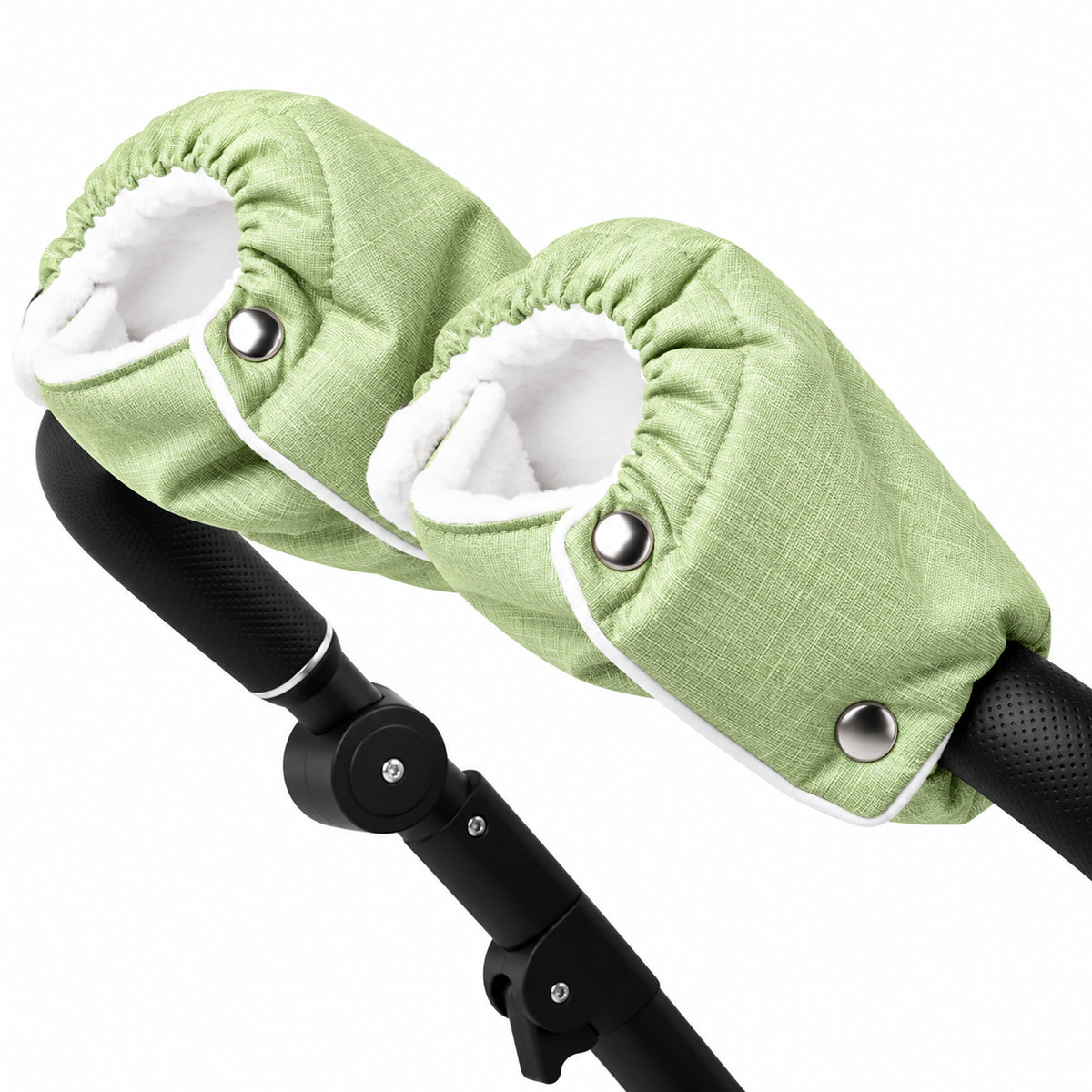 Kinderwagen Handschuhe Grün – Handwärmer mit Fleece