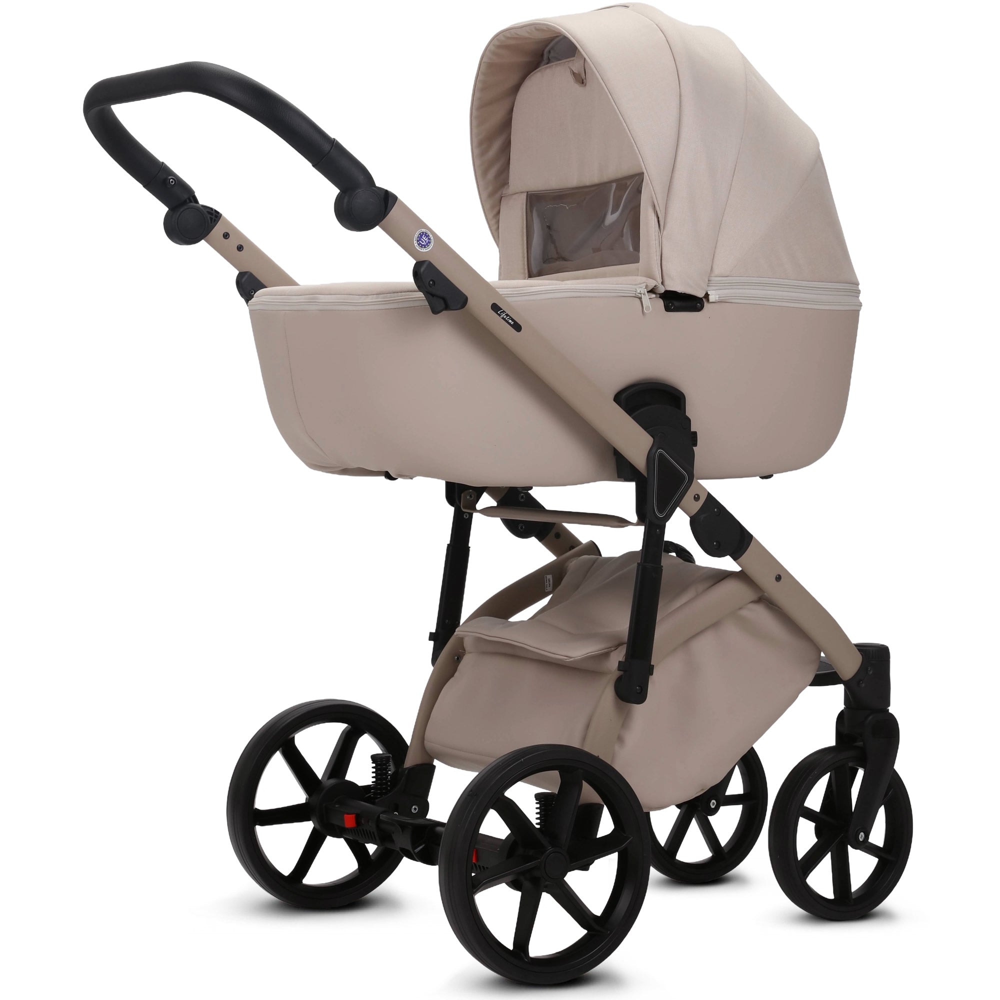 Knirpsenland Lifetime 2.0 Kinderwagen – Beige (Vanilla Cream Edition)