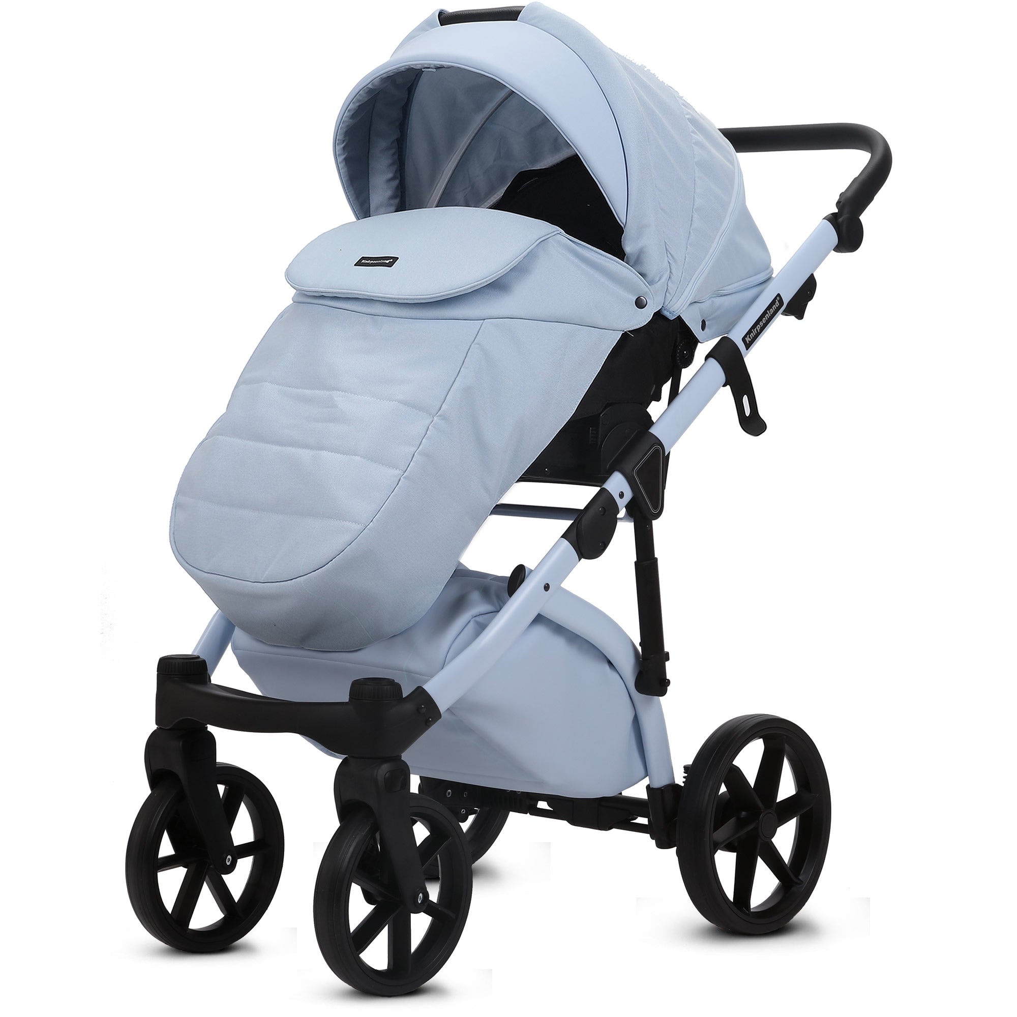 Knirpsenland Lifetime 2.0 Kombi-Kinderwagen – Hellblau (Sky Blue Edition)