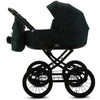 Knirpsenland Retro Style 2.0 Kinderwagen Grün – Edler 2in1 Kombikinderwagen Forest Green