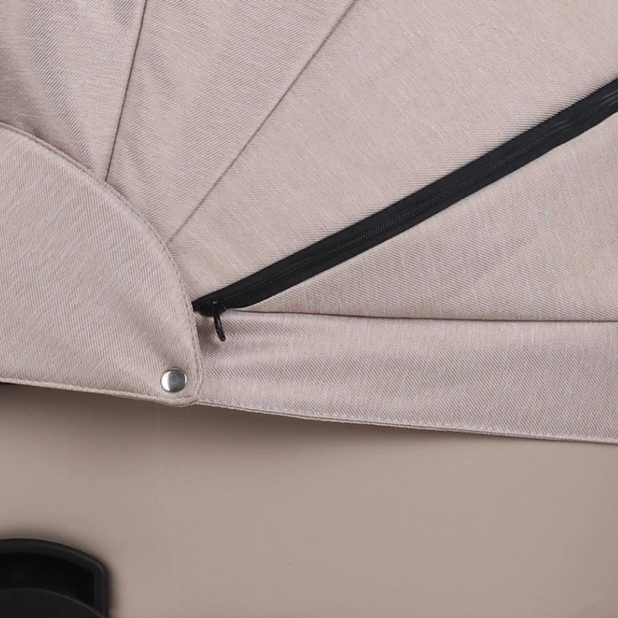 Knirpsenland Valencia Kombi Kinderwagen – Beige (Jeans-Optik)