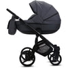 Knirpsenland Valencia Kombi Kinderwagen – Grau / Stone (Jeans-Optik)