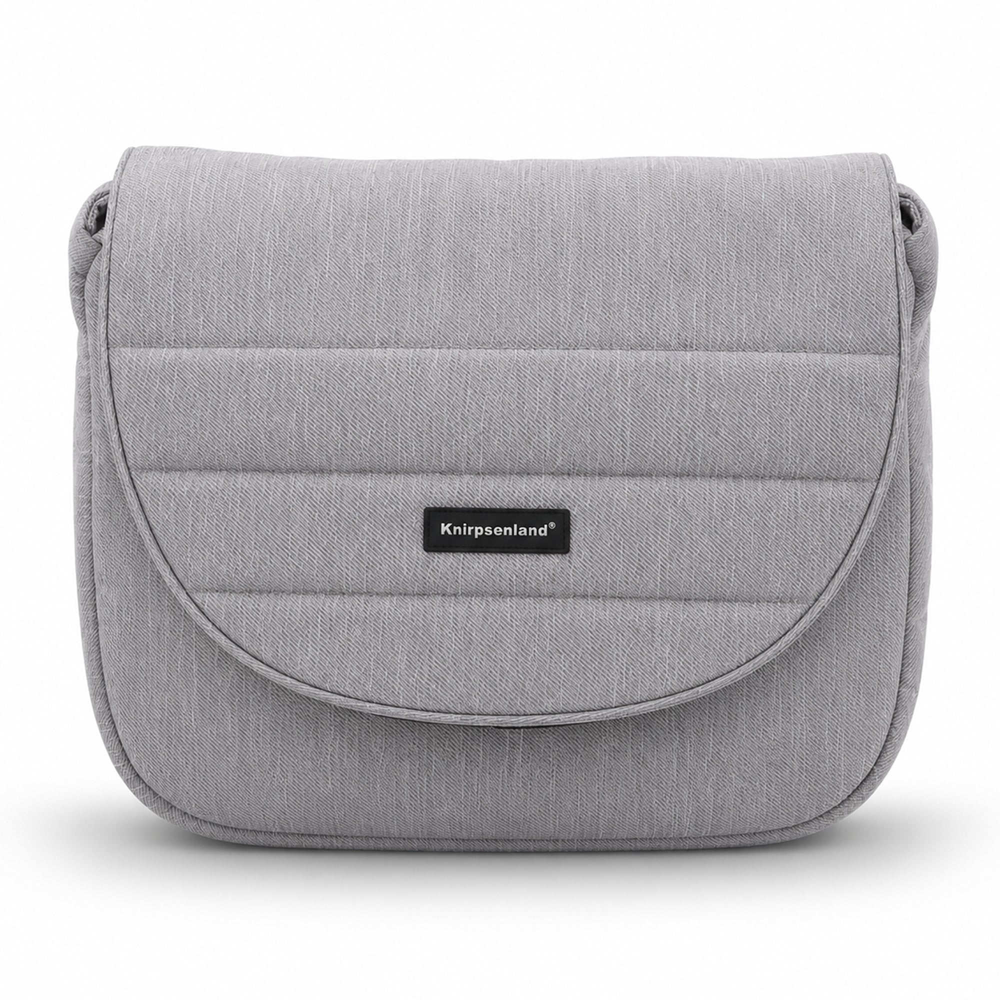Knirpsenland Valencia Kombi Kinderwagen – Hellgrau / Dunkelgrau (Jeans-Optik)