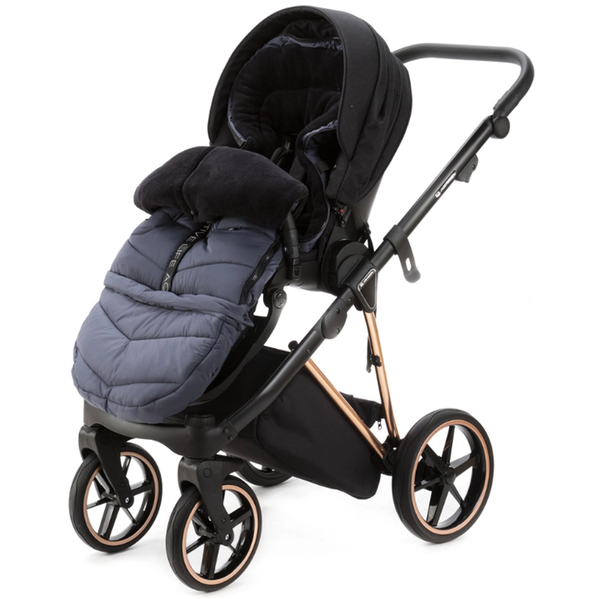 Knirpsenland Winterfußsack EVEREST – Braun (Chocolate Edition)