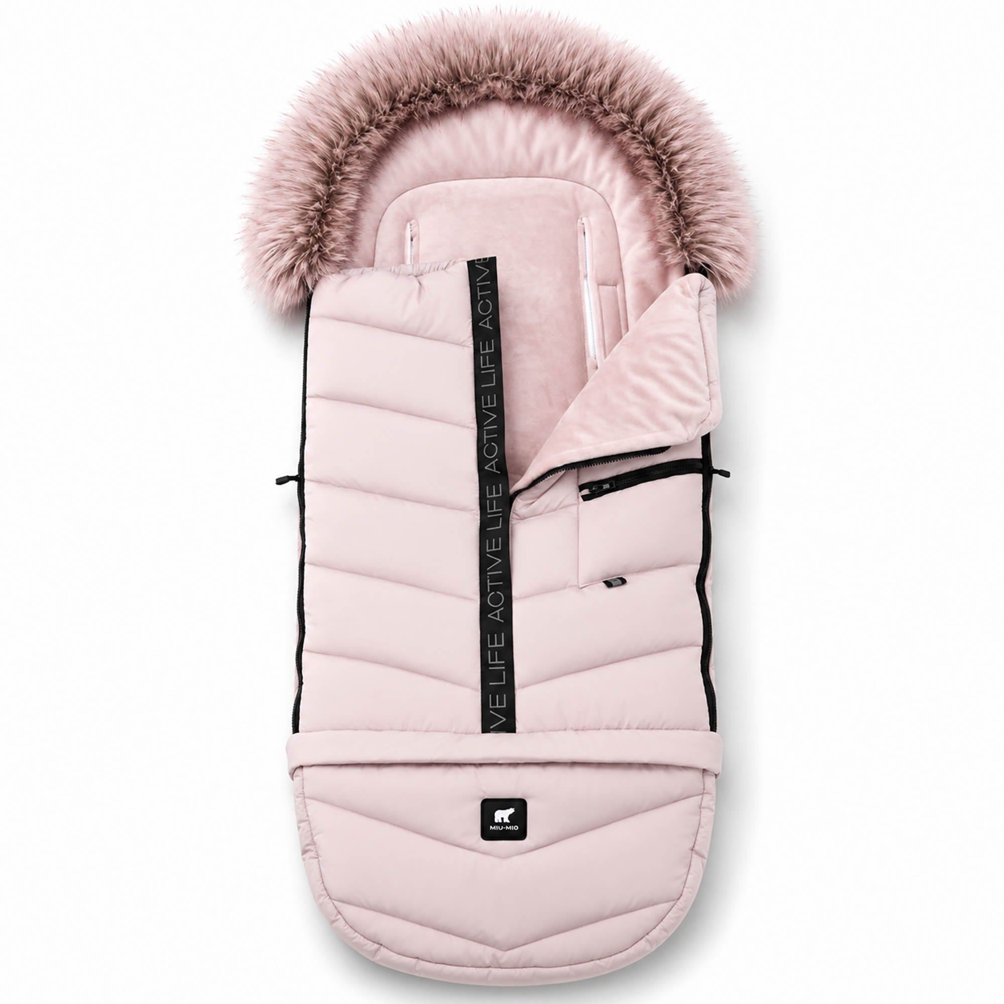 Knirpsenland Winterfußsack EVEREST – Rosa (Rose Blossom Edition)