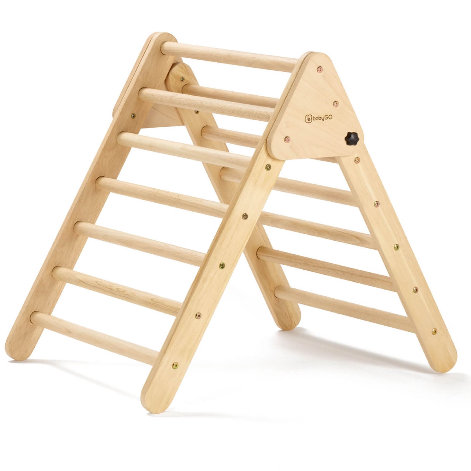 Kletterdreieck Klettergerüst Woodland Montessori – Holz Kinder babyGO
