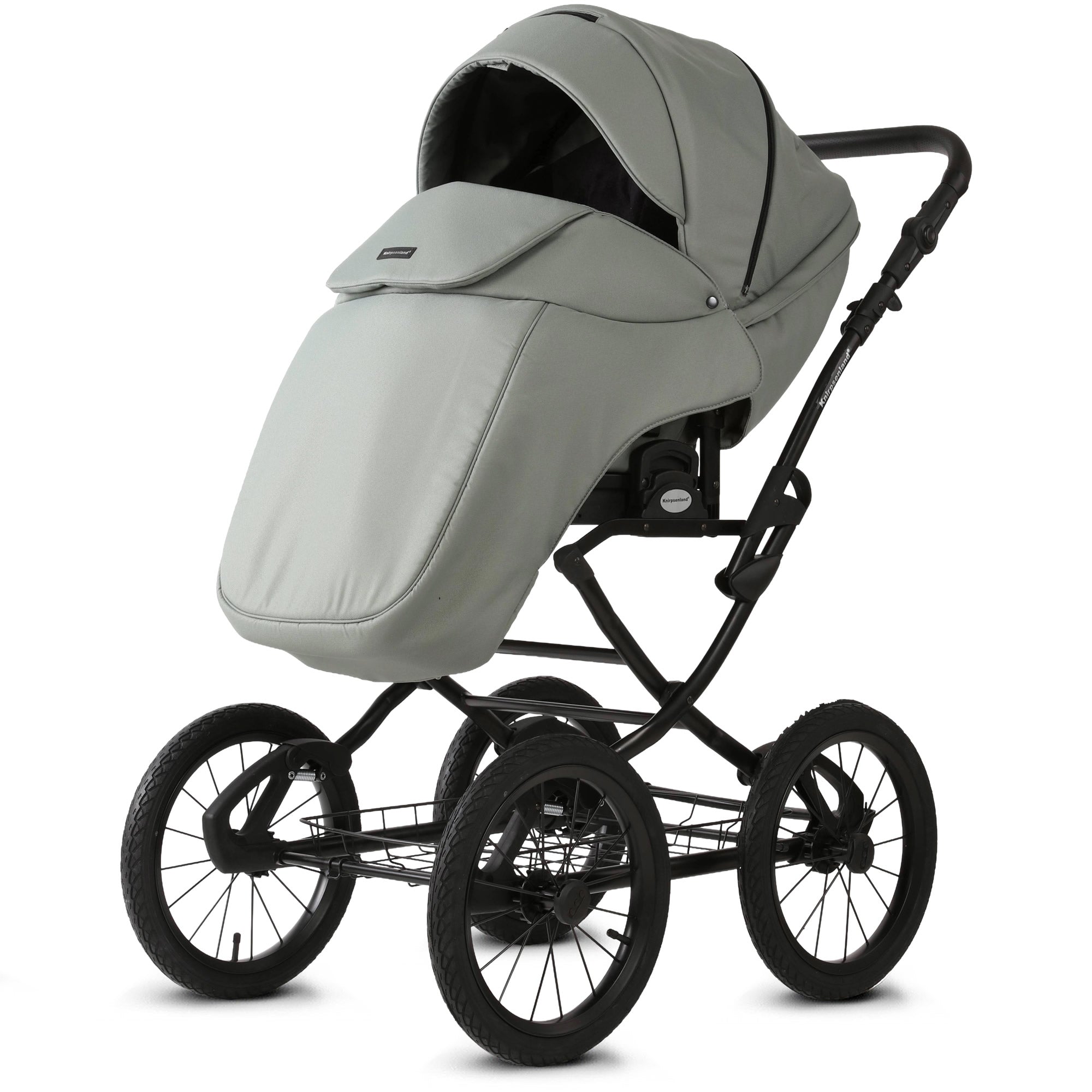 Knirpsenland Retro Style Kinderwagen – Urban Olive