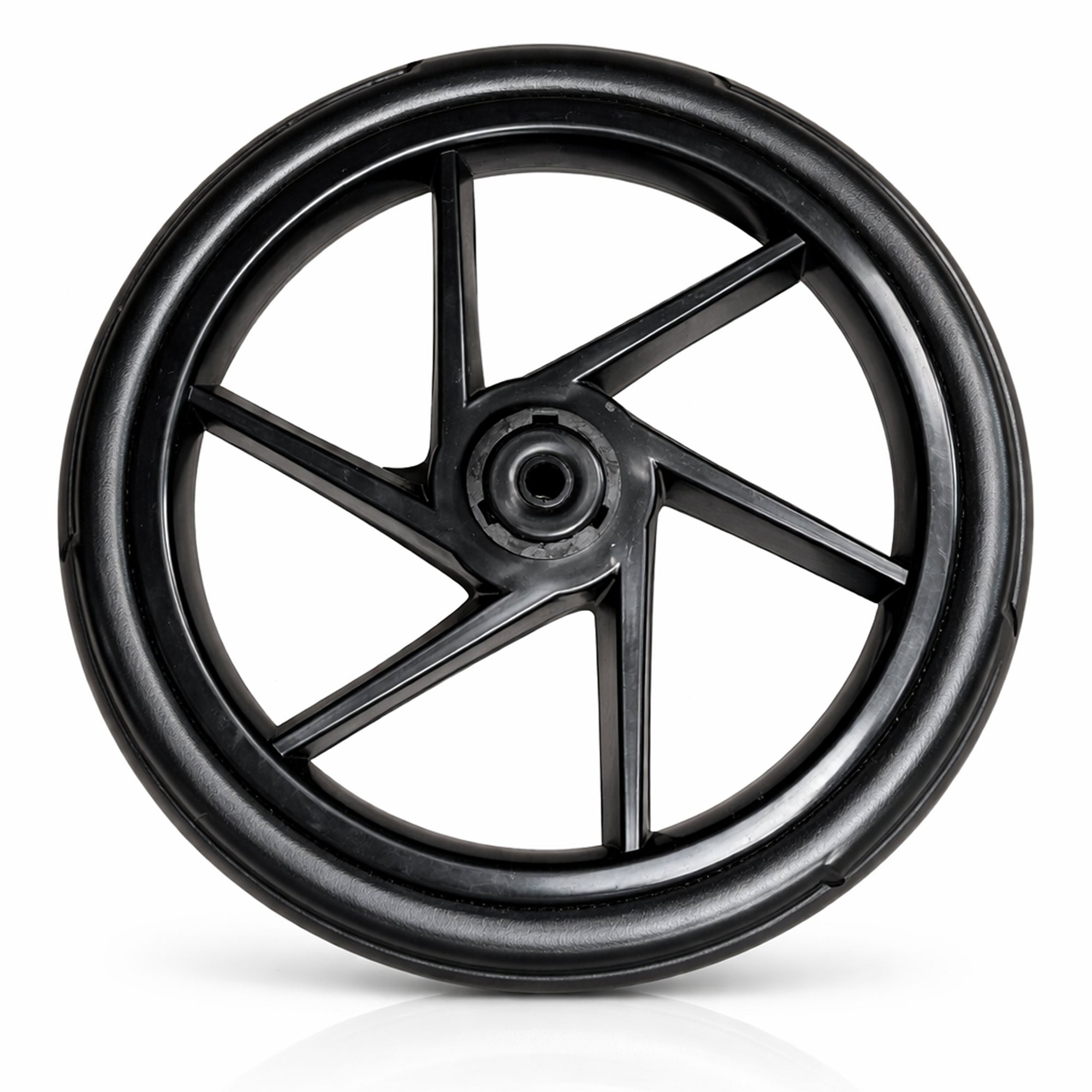 Knirpsenland Kinderwagenrad 10 Zoll Urban Turbine Foam – Designrad mit pannensicherem Reifen