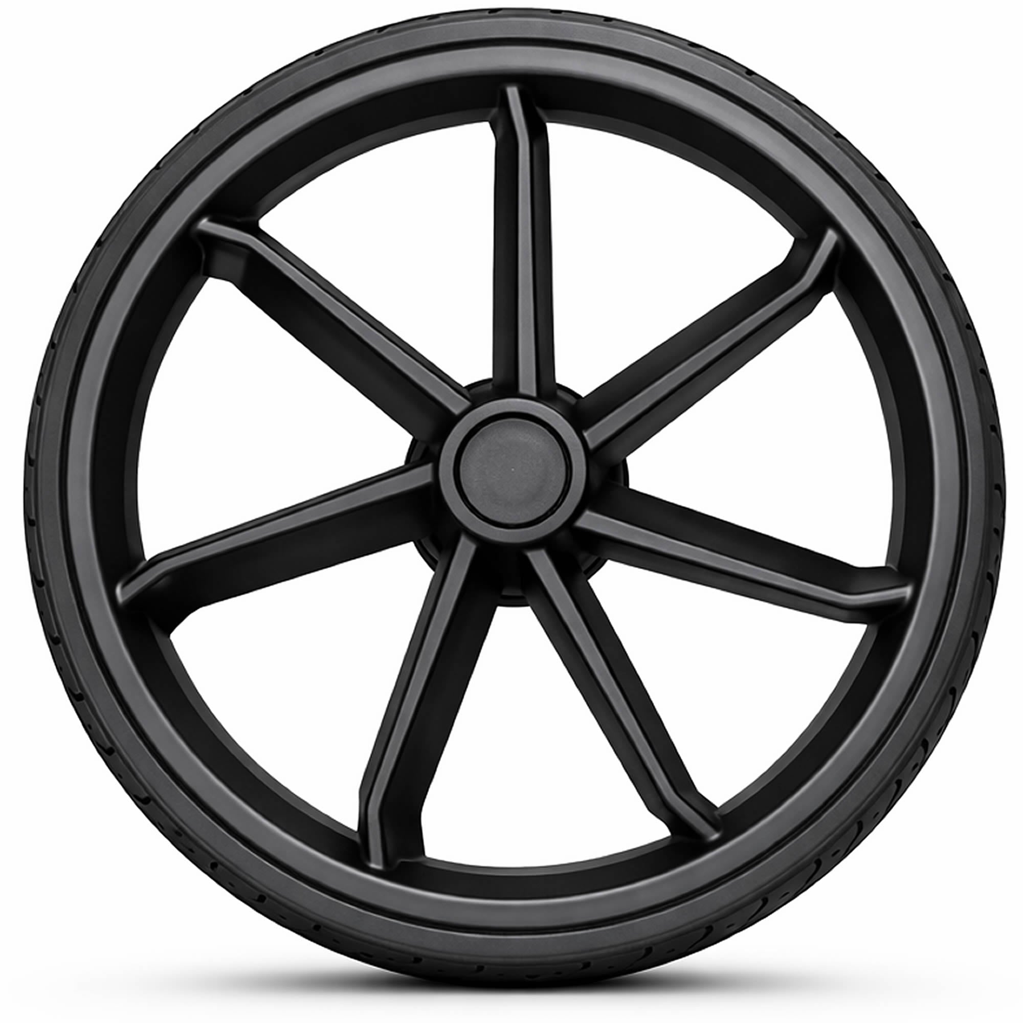 Kinderwagenrad Knirpsenland 12,5 Zoll Ultra Smooth Pro – pannensicheres 6-Speichen-Ersatzrad