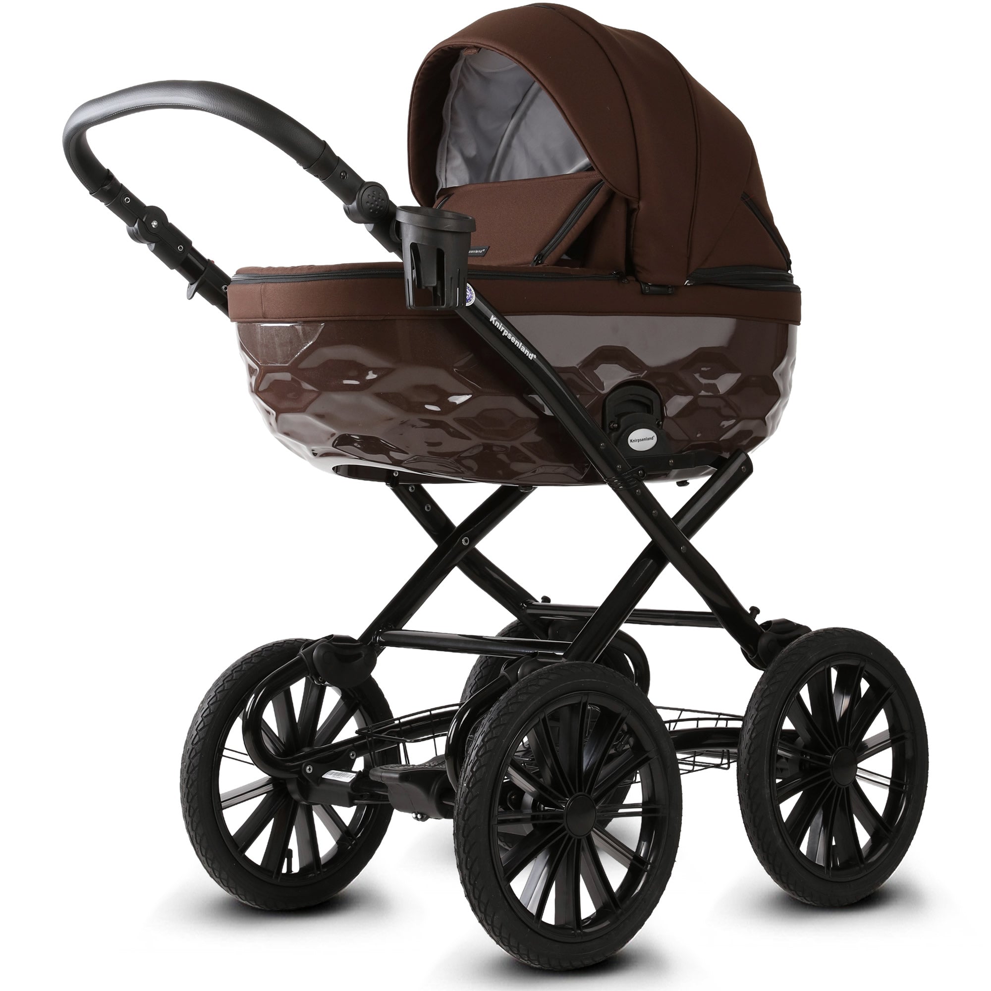 Knirpsenland Retro Exclusive Kinderwagen – Schokolade