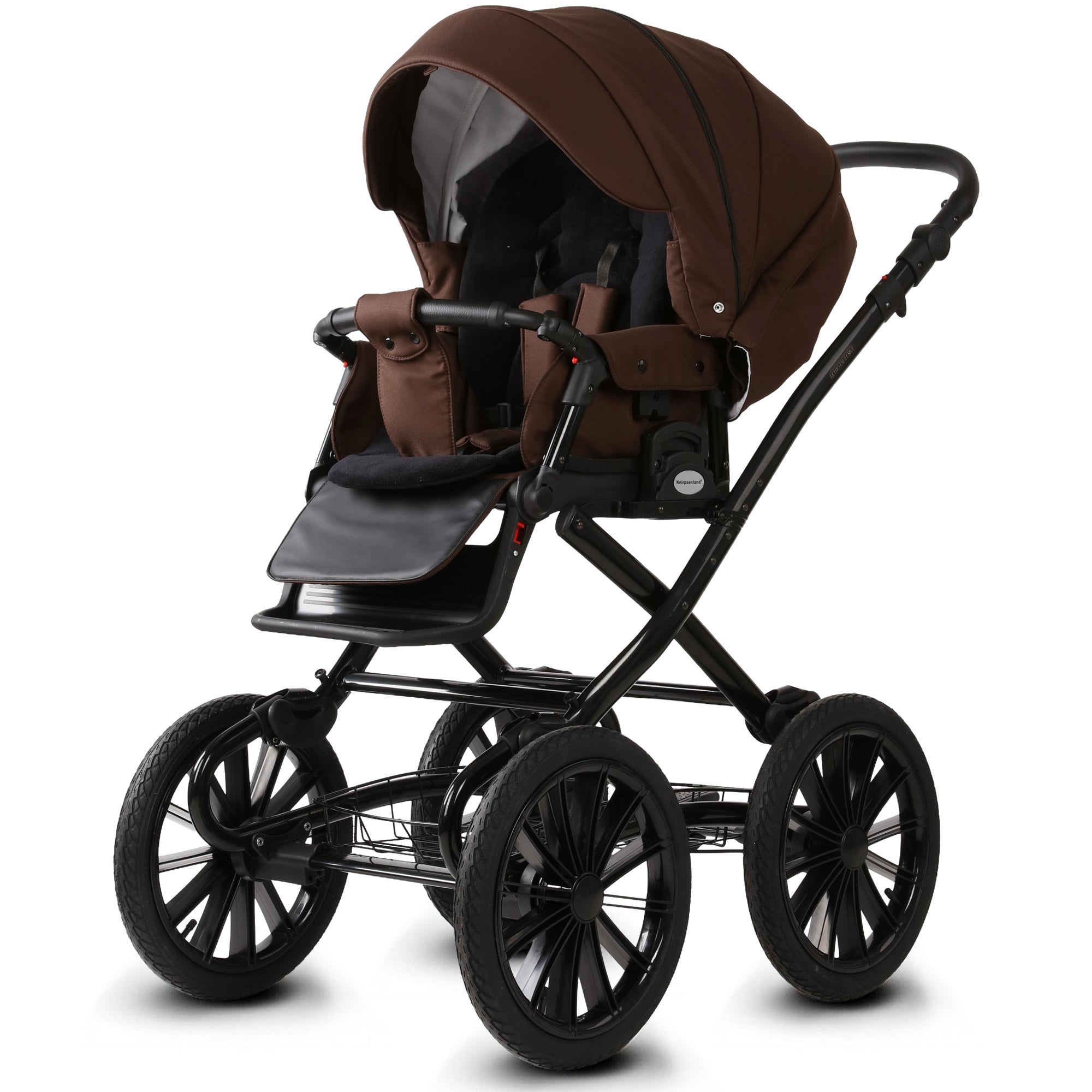 Knirpsenland Retro Exclusive Kinderwagen – Schokolade