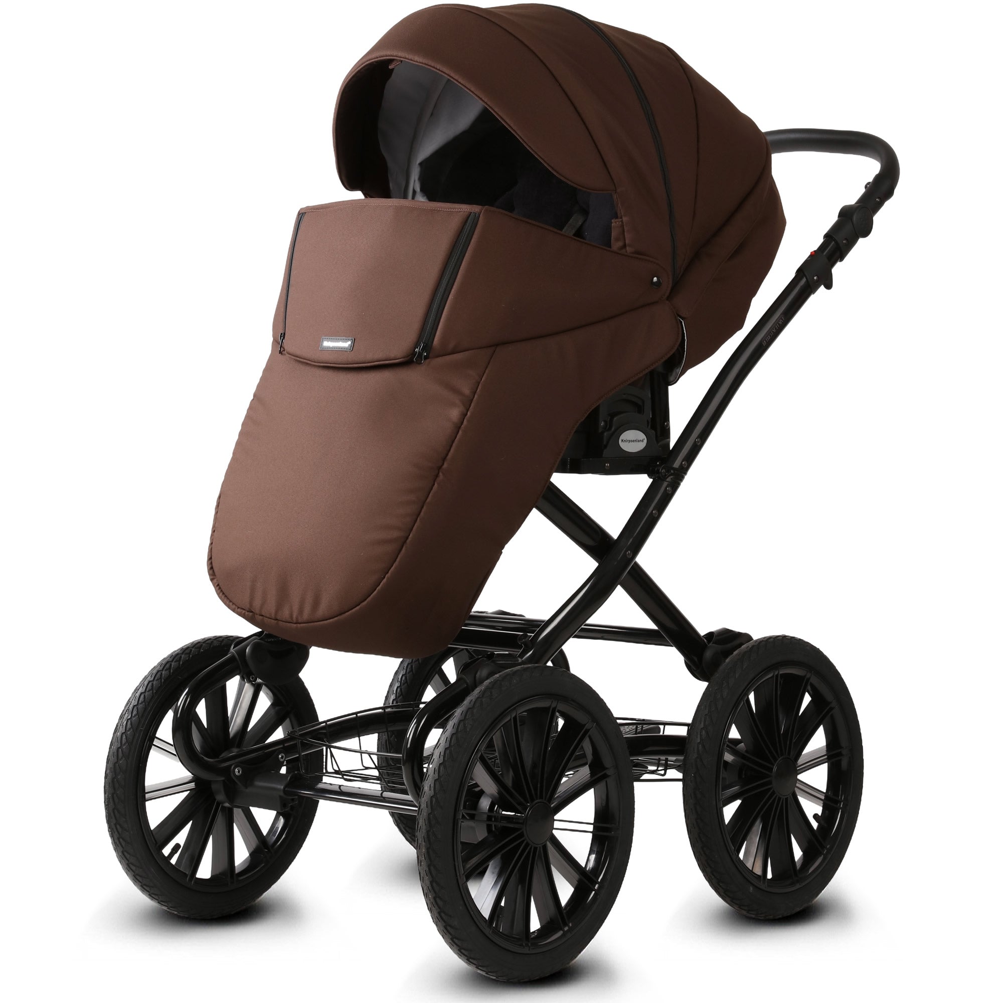 Knirpsenland Retro Exclusive Kinderwagen – Schokolade