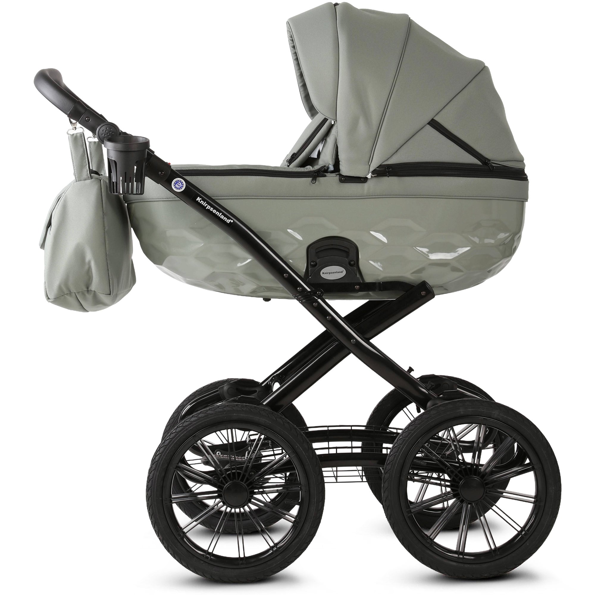 Knirpsenland Retro Exclusive Kinderwagen – Salvia