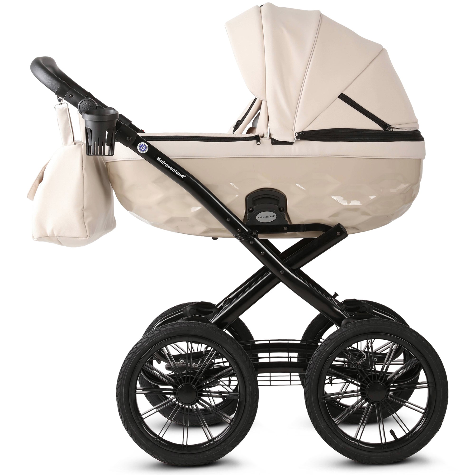 Knirpsenland Retro Exclusive Kinderwagen – Vanille