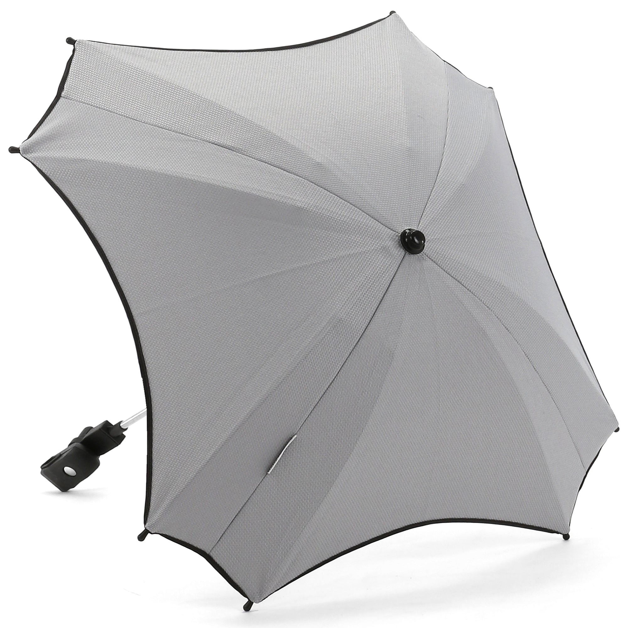 Knirpsenland Sonnenschirm Kinderwagen – Premium UV-Schutz | Retro Style Grau