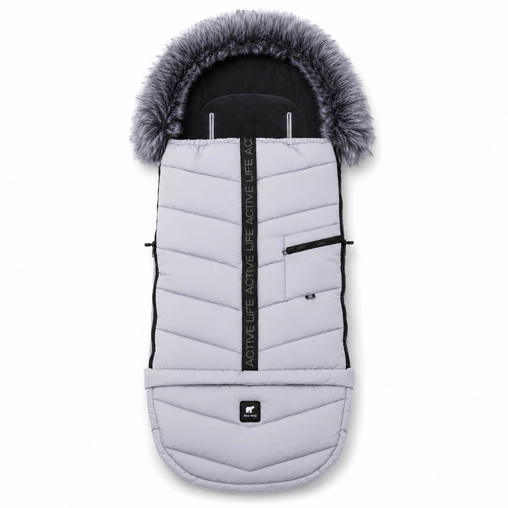 Knirpsenland Winterfußsack EVEREST – Grau (Stone Grey Edition)