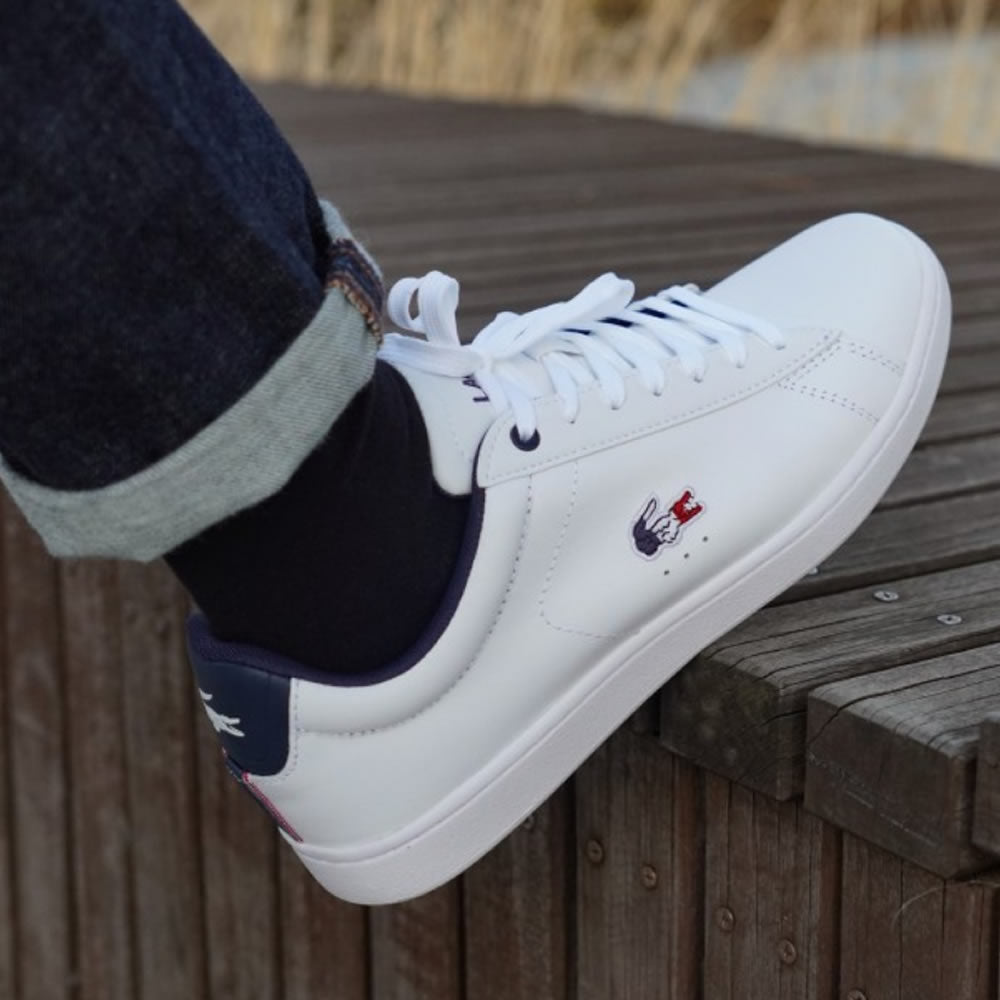 Lacoste Sneaker Schuhe Turnschuhe CARNABY EVO Weiß